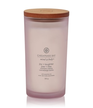 Chesapeake Bay Candle Mind & Body Joy & Laughter - Cranberry Dahlia Duftkerze 355 g